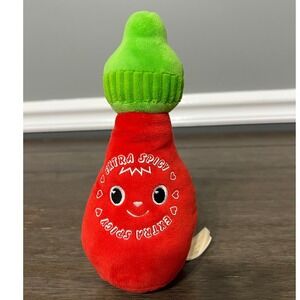 Extra Spicy Plush Toy Foodie Doll Stuffed Animal Sauce Bottle Kids Cute Gift